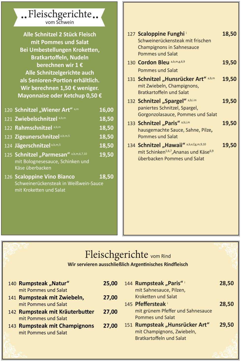 Speisekarte Seite 7